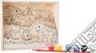 Disegni in legno da colorare “ Dinosauro” giochi