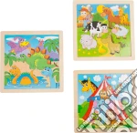 Puzzle nella cornice con animali set nr.1 giochi