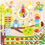 Tavola didattica L´anno, in tedesco giochi