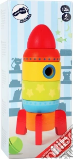 Razzo colorato da accatastare giochi