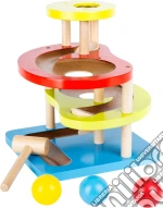 Pista biglie da martellare ricca di colori  giochi