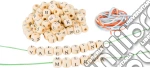 Dadi con lettere dal colore naturale giochi