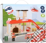 Caserma dei Vigili del Fuoco con accessori giochi
