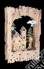 Lampada Villaggio invernale con cornice giochi