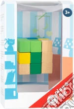 Cubo da costruzione blu e verde giochi