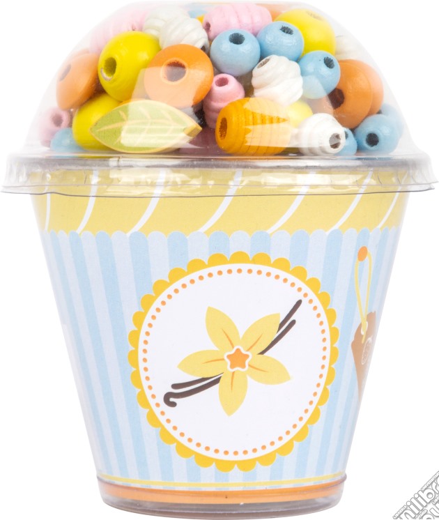 Display perline in legno Cupcake Candy gioco