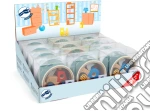 Display Camion in legno con strade in nastro adesivo giochi