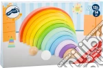 Elementi da costruzione in legno Arcobaleno XL giochi
