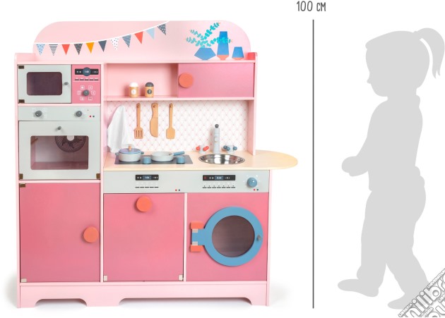 Cucina per bambini rosa Buongustaio gioco