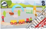 Ferrovia in legno Città e campagna giochi