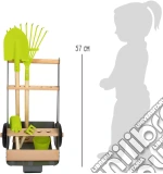 Set carrellino porta-attrezzi da giardino giochi