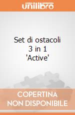 Set di ostacoli 3 in 1 'Active' giochi