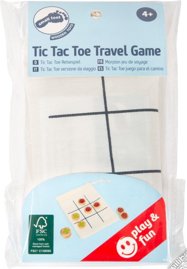 Tic Tac Toe versione da viaggio gioco