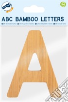 Lettera dell'alfabeto in bambù A giochi