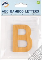 Lettera dell'alfabeto in bambù B giochi
