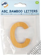 Lettera dell'alfabeto in bambù C giochi