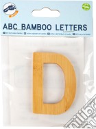 Lettera dell'alfabeto in bambù D giochi