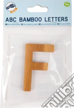 Lettera dell'alfabeto in bambù F giochi