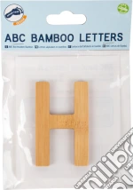 Lettera dell'alfabeto in bambù H giochi
