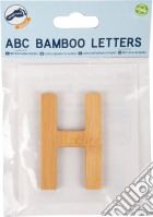 Lettera dell'alfabeto in bambù H giochi