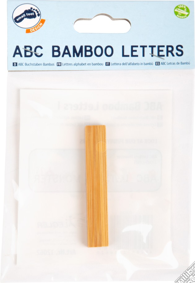 Lettera dell'alfabeto in bambù I gioco