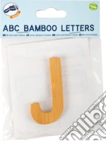 Lettera dell'alfabeto in bambù J giochi