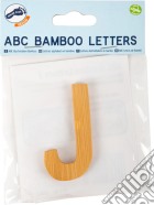 Lettera dell'alfabeto in bambù J giochi