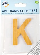 Lettera dell'alfabeto in bambù K giochi