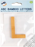 Lettera dell'alfabeto in bambù L giochi
