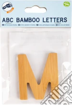 Lettera dell'alfabeto in bambù M giochi