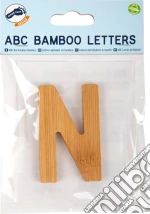 Lettera dell'alfabeto in bambù N giochi