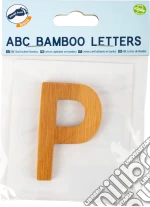 Lettera dell'alfabeto in bambù P giochi