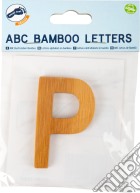 Lettera dell'alfabeto in bambù P giochi