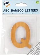 Lettera dell'alfabeto in bambù Q giochi