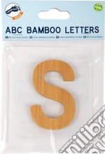 Lettera dell'alfabeto in bambù S giochi