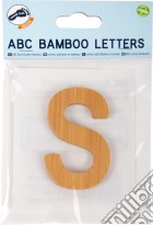 Lettera dell'alfabeto in bambù S giochi
