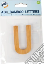 Lettera dell'alfabeto in bambù U giochi
