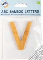 Lettera dell'alfabeto in bambù V giochi