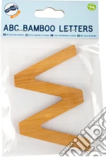 Lettera dell'alfabeto in bambù W giochi