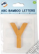 Lettera dell'alfabeto in bambù Y giochi