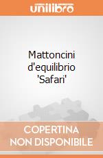Mattoncini d'equilibrio 'Safari' giochi