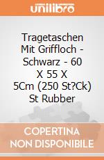 Tragetaschen Mit Griffloch - Schwarz - 60 X 55 X 5Cm (250 St?Ck) St Rubber gioco