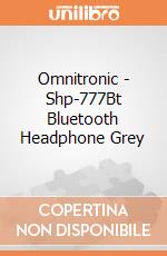 Omnitronic - Shp-777Bt Bluetooth Headphone Grey gioco
