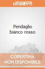Pendaglio bianco rosso giochi