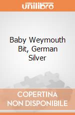 Baby Weymouth Bit, German Silver gioco di Pfiff