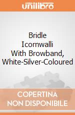 Bridle Icornwalli With Browband, White-Silver-Coloured gioco di Pfiff