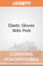Elastic Gloves With Print gioco di Pfiff