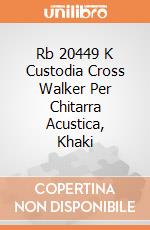 Rb 20449 K Custodia Cross Walker Per Chitarra Acustica, Khaki gioco di Rockgear