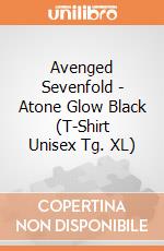 Avenged Sevenfold - Atone Glow Black (T-Shirt Unisex Tg. XL) gioco
