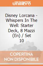 Disney Lorcana - Whispers In The Well: Starter Deck, 8 Mazzi (En) / Set 10 giochi